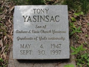 Tony Yasinsac, September 30, 1997