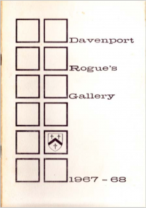 Davenport Rogue’s Gallery 1967-68