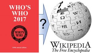 Is Wikipedia The New Who’s Who?