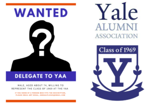 Wanted: The next Class of ‘69 YAA Delegate!