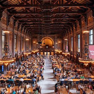 At College Dining Halls, Yale Students Enjoy The Best Food Of Their Young Lives