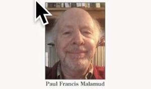 Paul Francis Malamud, October 26, 2022