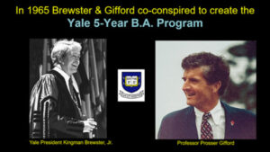 Calling All ’69ers who were in the Yale 5-Year BA Program or took a “Gap” year